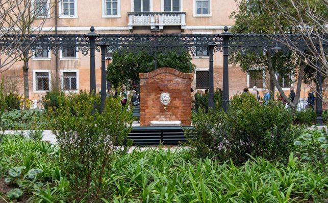 Los Jardines Reales se encuentran a pocos pasos de la Plaza de San Marco. Foto: Irene Faniza.