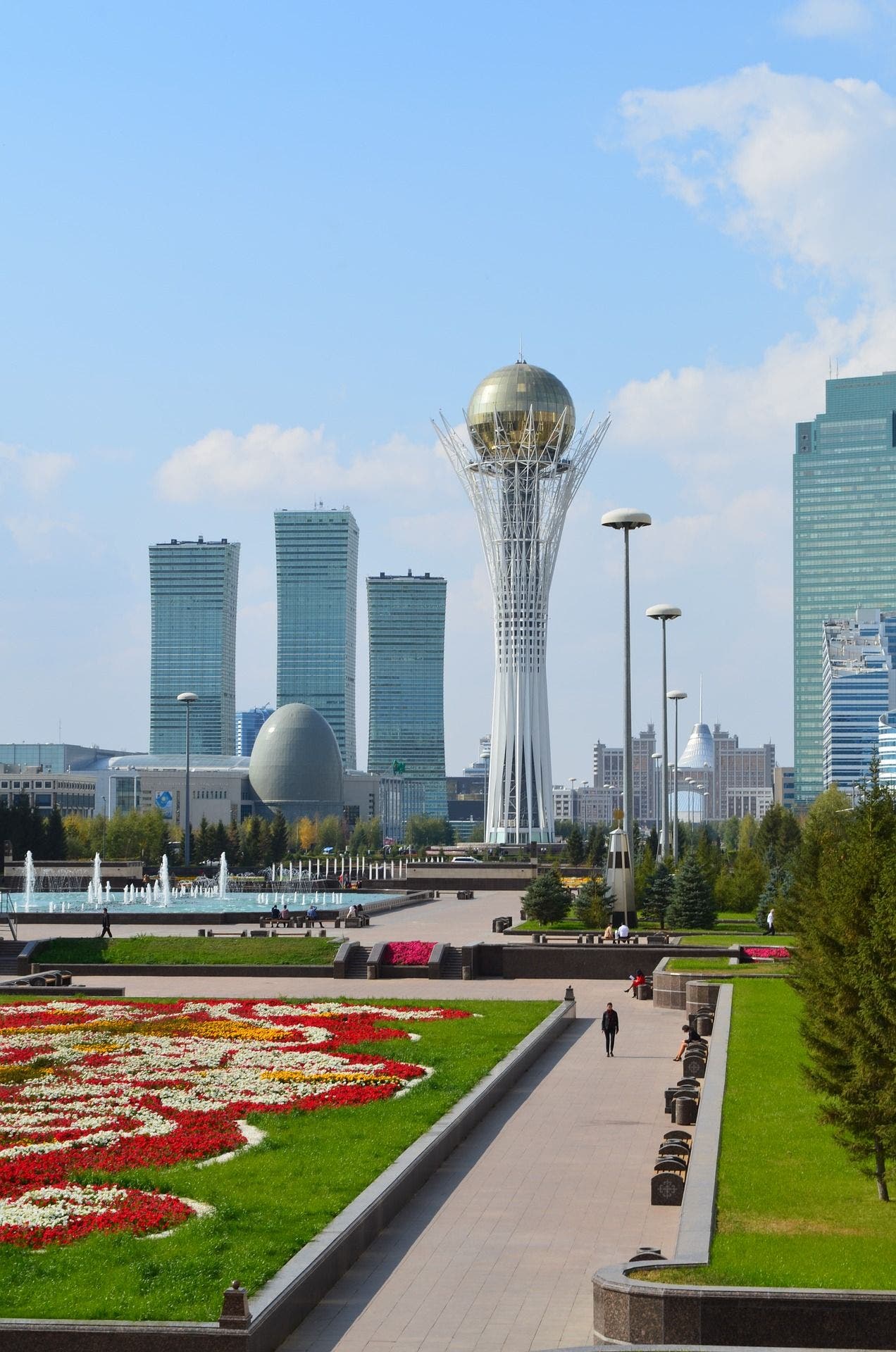 Nur Sultan (antes Astana) es como una ciudad del futuro. Foto: Pixabay.