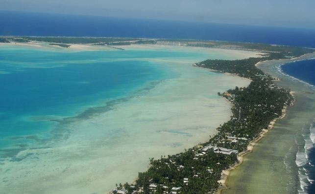 Kiribati, uno de los paÃ­ses mÃ¡s aislados del mundo. Foto Wikipedia