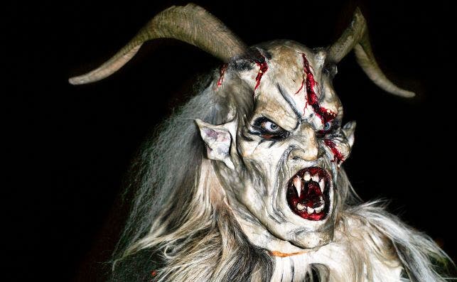 El Krampus es una representaciÃ³n del demonio en el centro de Europa. Foto: Wikipedia.