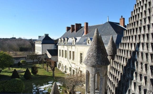 La antigua abadÃ­a edificada en el aÃ±o 1101. Foto Fontevraud L'Hotel.