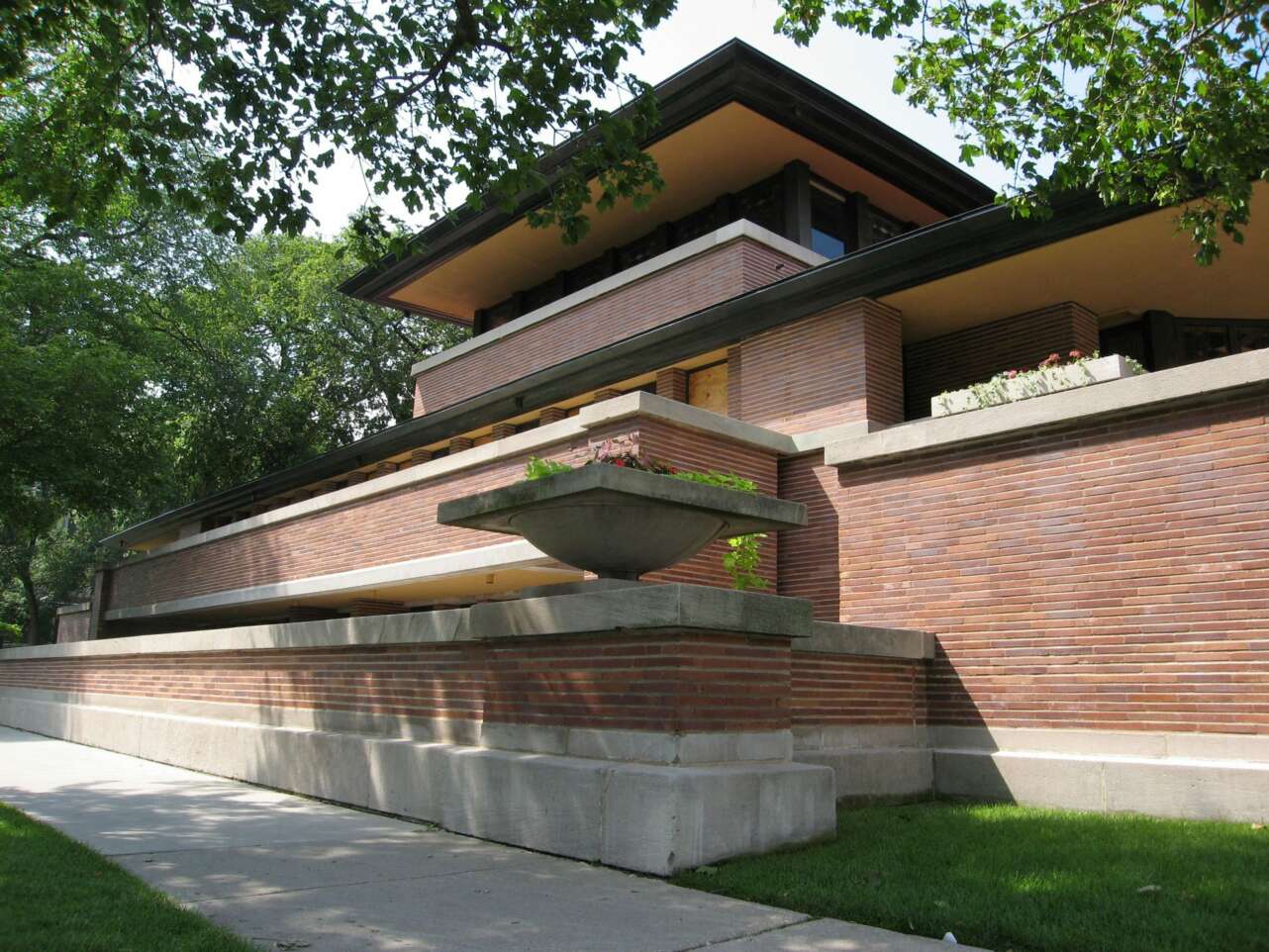 La Casa Robie se construyÃ³ entre 1908 y 1910. Foto Wikipedia.