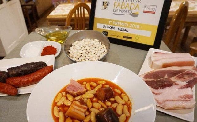 La fabada de Gaucho Fierro Asador fue declarada como la mejor del mundo en 2018