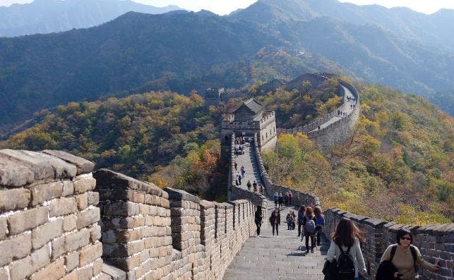 La gran muralla china. Foto Bruce Rottgers Unsplash