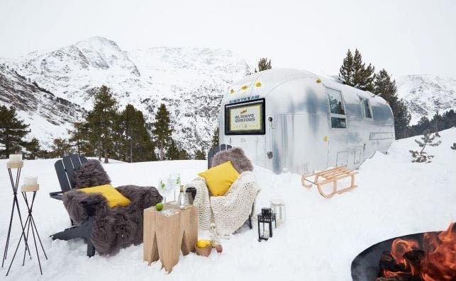 El glamping ha llegado a los Pirineos.