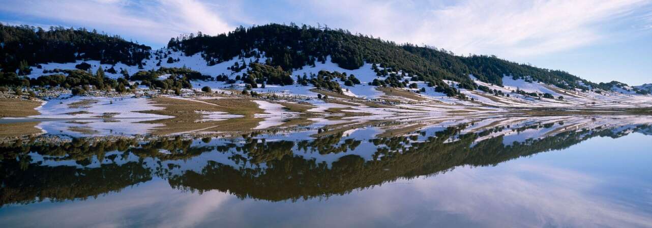 Lago de Ifrane. Turismo de Marruecos.