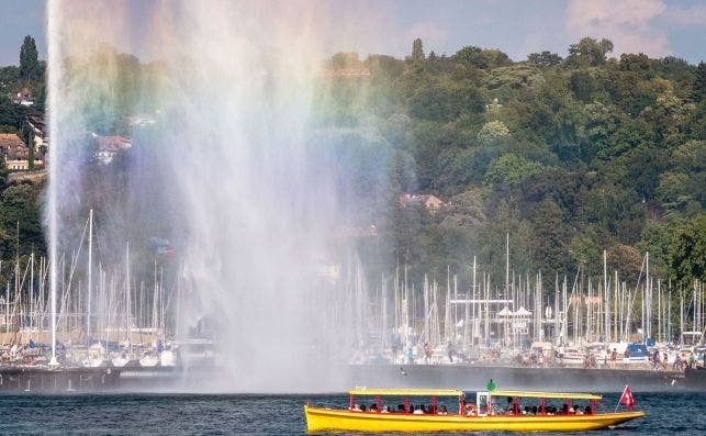 Lago LÃ©man. Foto Turismo de Ginebra.