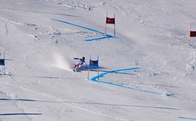 Lara Gut in Courchevel, 20 december 2015 07