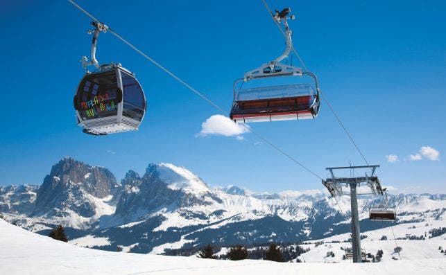 Las estaciones estariÌan unidas por 500 remontes. Foto Dolomiti Superski.