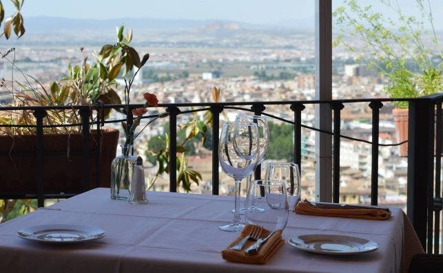 Las vistas desde la terraza quitan el hipo. Foto Carmen de Sanmiguel.