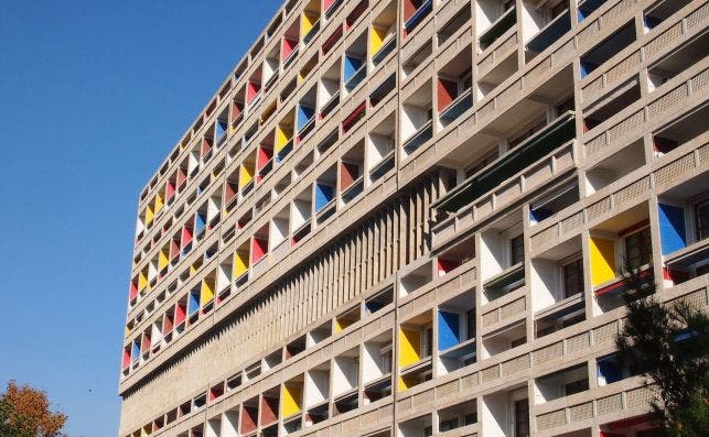 Le Corbusier La cite Reduisse  Foto Oficina de turismo de Marsella