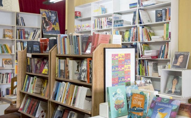 LibreriÌa italiana. Foto Daniel HernaÌndez.