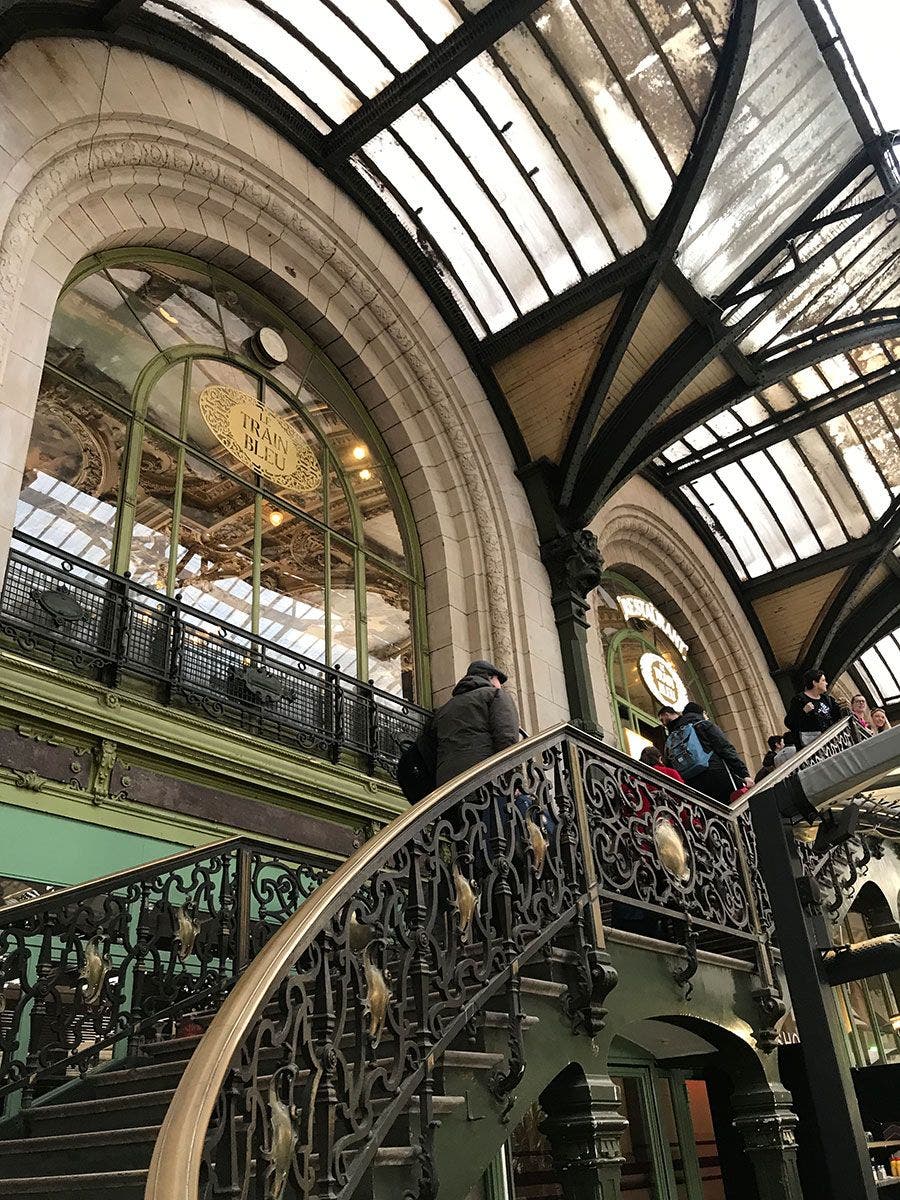 Llegar en tren a ParÃ­s nos permite tener a la Gare du Lyon como anfitriona primera del viaje. Foto Gonzalo A. PÃ©rez.
