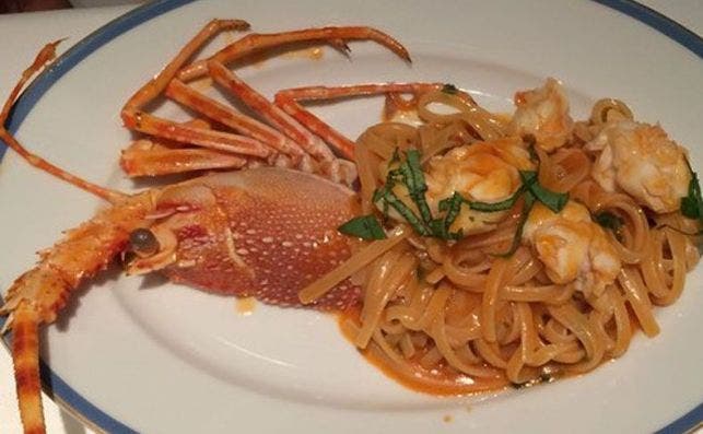 lobster linguine