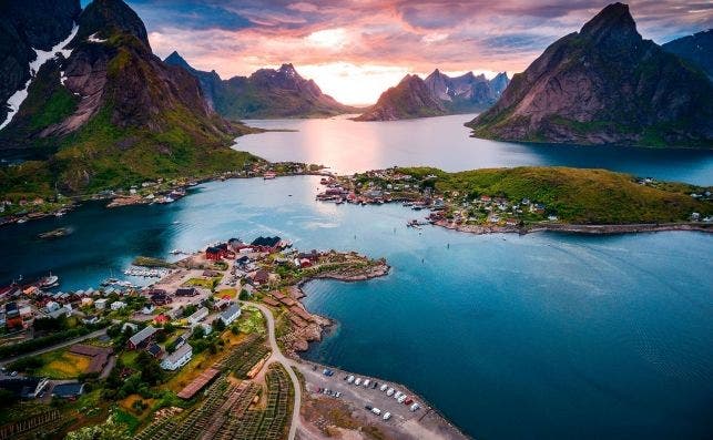 Lofoten, Noruega,