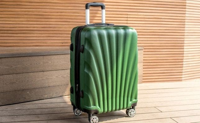 luggage on wheels case outdoor 1214748
