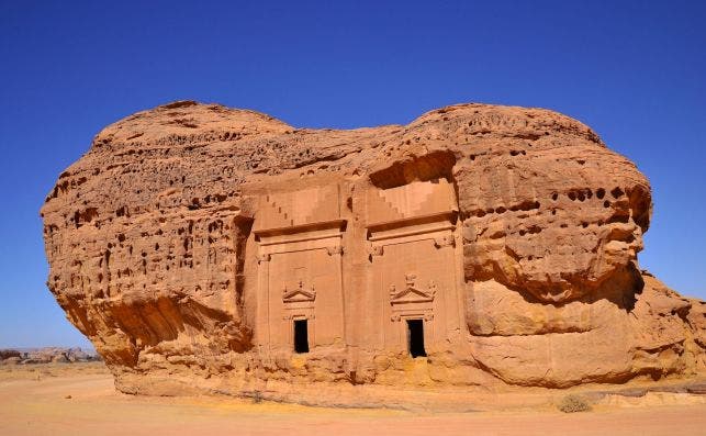 Madain Saleh. Foto: Wikipedia