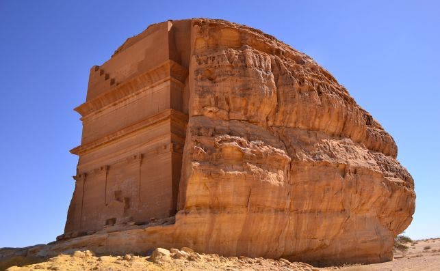 Madain Saleh. Foto: Wikimedia.