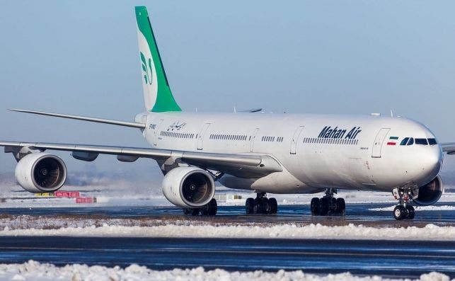 mahan air a340