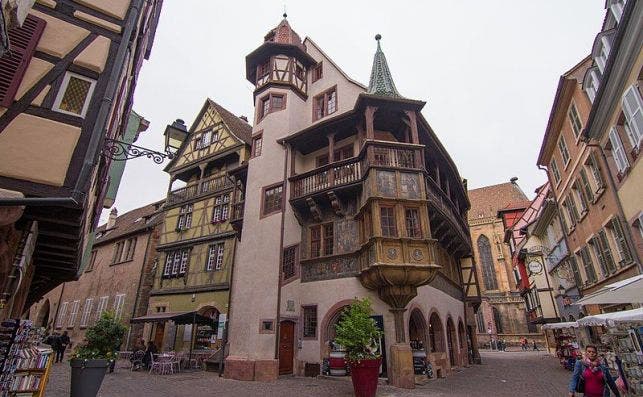 Maison Pfister, Colmar, France. Foto Wikimedia Commons