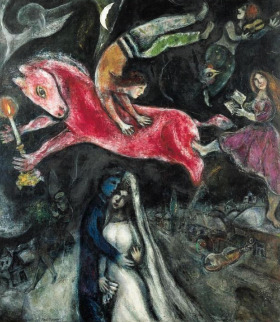 Marc Chagall. Red horse. Foto: Aki | West Bund Museum.