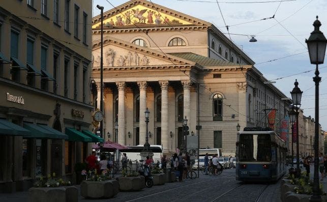 Ã“pera MaximilianstraÃŸe. Foto Sigi Mueller Turismo de MÃºnich.