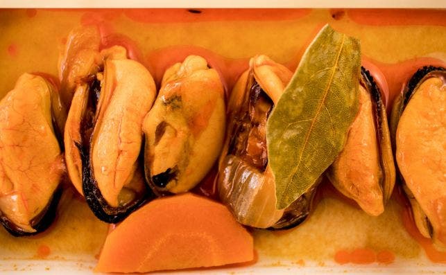 Tienes que probar estos mejillones en escabeche. Foto QuinqueÌ.