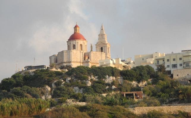 La iglesia Nuestra SeÃ±ora de MellieÄ§a. Foto: Shepard4711 - Flickr.