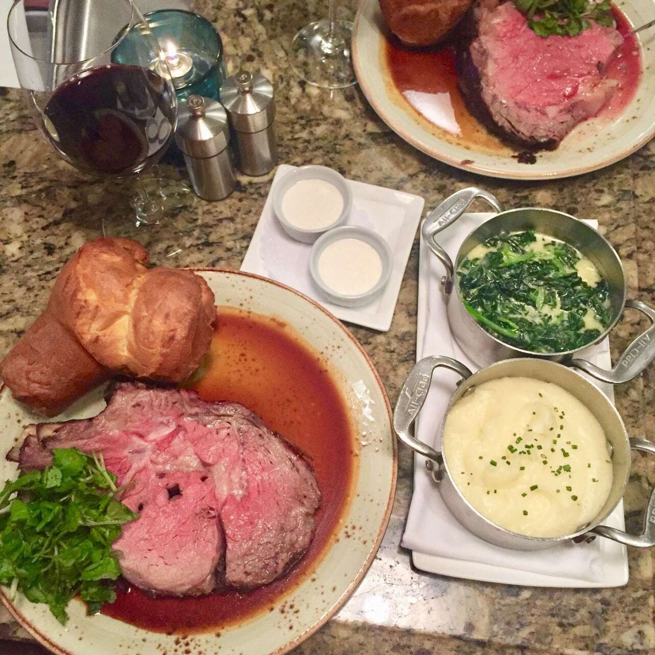 MenuÌ Prime Rib en Onemarket, San Francisco. Foto: Alfredo GarciÌa Reyes.