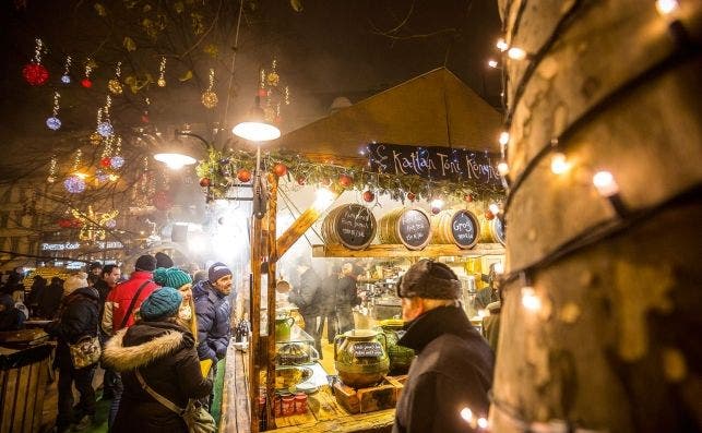 Mercadillo de Navidad de Budapest. EFE.