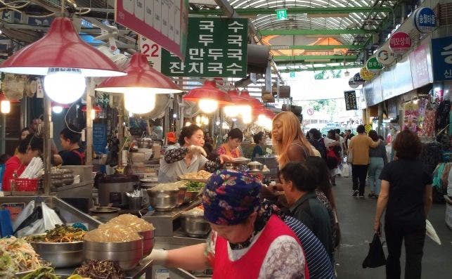 Mercado de Gwangjang. Foto: Sergio Cabrera.