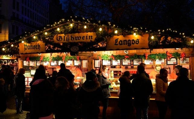 Mercado de Navidad de Viena. Foto EFE.