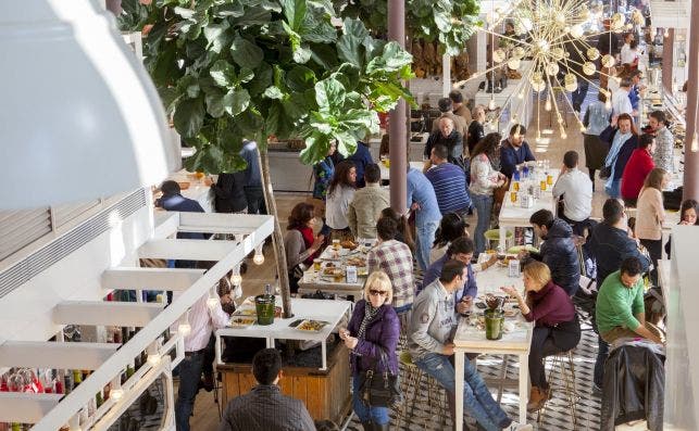 Mercado Lonja del Barranco. Foto Turismo de AndaluciÌa.