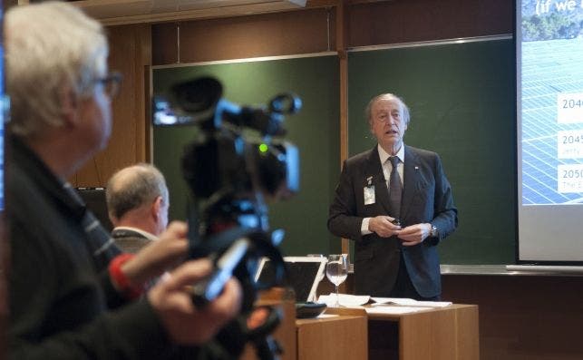 Miguel A. Torres en el 'Familia Torres Climate Change Course'