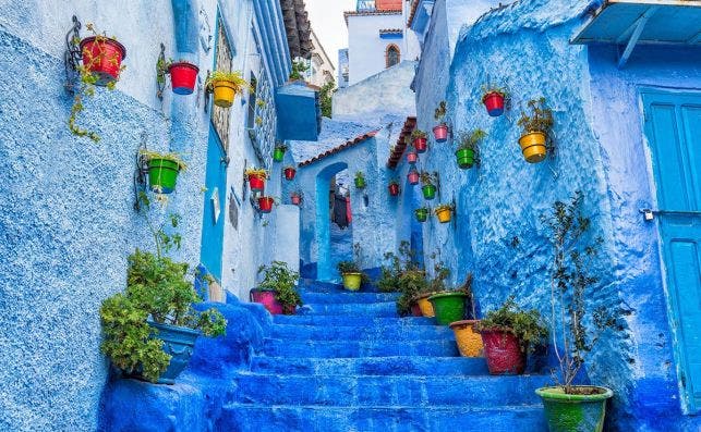 Chefchaouen, el pueblo azul del Rif que atrae a legiones de turistas. Foto: Milad Alizadeh - Unsplash