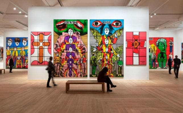 El arte contemporÃ¡neo se descubre en el Moderna Museet. Foto: Moderna Museet.