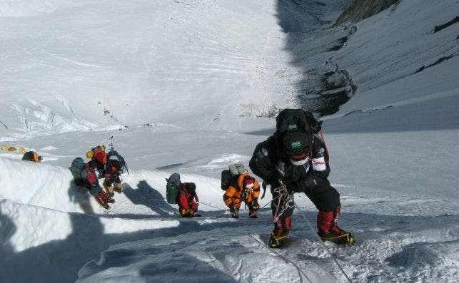 Monte Everest a todo lujo. Foto David Mark Pixabay