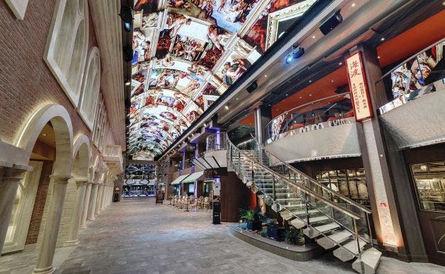 MSC Grandiosa Galleria. Foto: MSC Cruceros.
