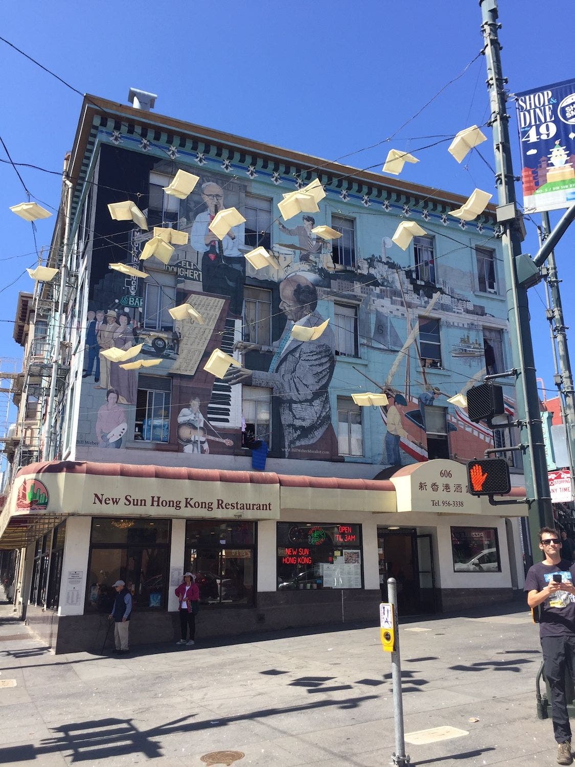 Mural en North Beach. Foto: Alfredo GarciÌa Reyes.