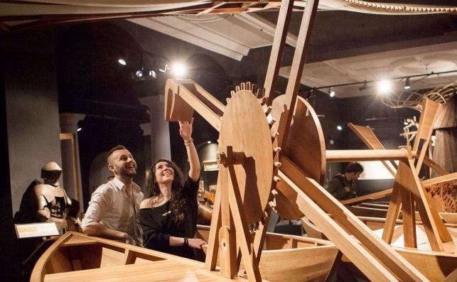 Este museo permite conocer la faceta de ingeniero y diseÃ±ador de Da Vinci. Foto: Museo Interactivo Da Vinci
