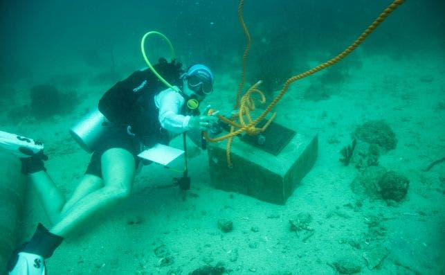 Museo Submarino. Foto: Centro para la Ciencia SubacuaÌtica de la Universidad de Indiana