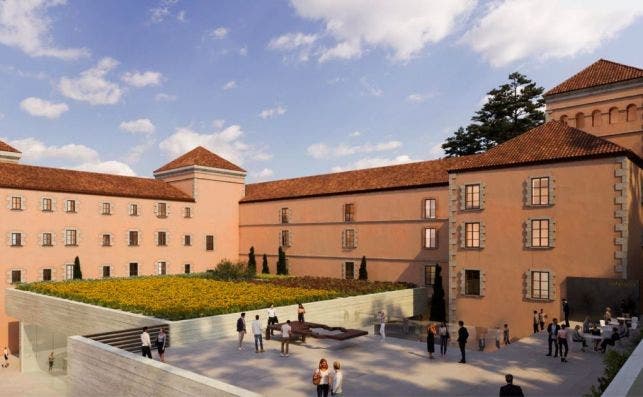 El nuevo Museo Thyssen de Sant Feliu. Imagen: Nieto-Sobejano.