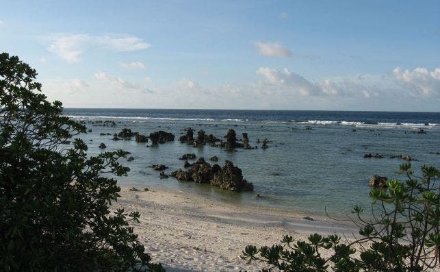 Playa de Nauru. Foto: Wikipedia