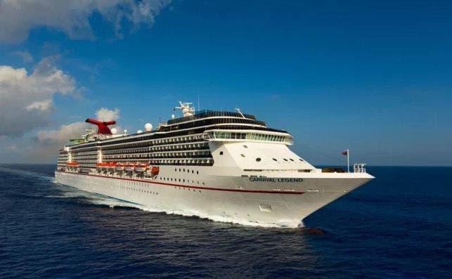 El Carnival Legend suele realizar viajes a Europa. Foto: Carnival