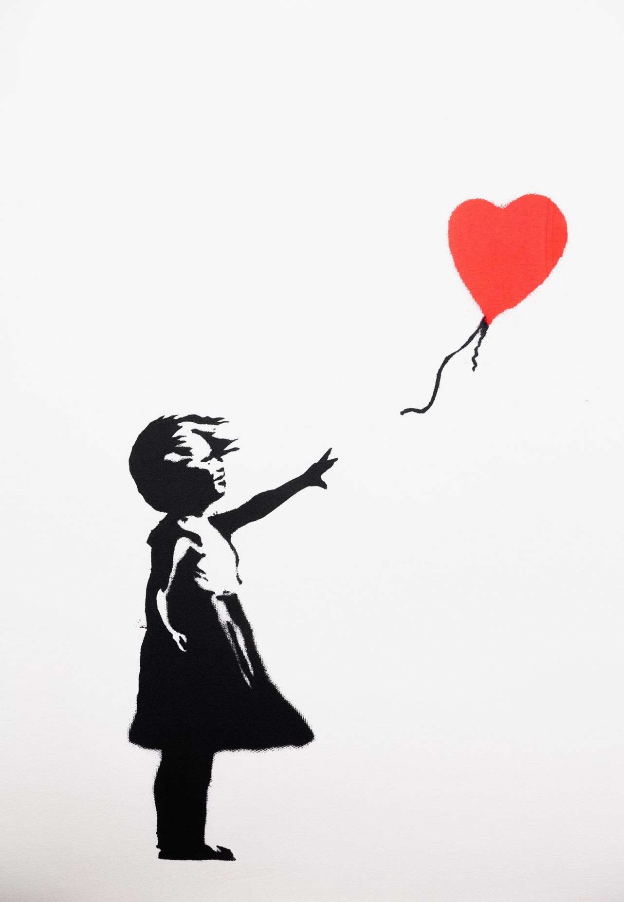 NiÃ±a con globo, Banksy.