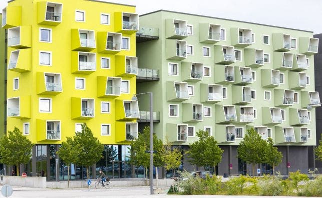 No hay un edificio que no llame la atencioÌn por su disenÌƒo. Foto Getty Images.