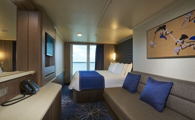 Norwegian Joy cabina. Foto Norwegian Cruise Line.
