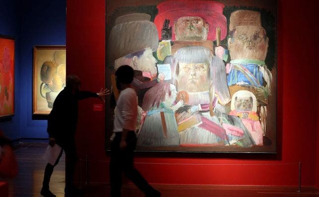 Obras de Botero en el Museo Nacional de Colombia. Foto EFE.