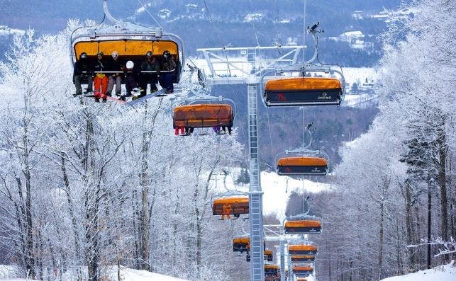 Okemo cuenta con la tecnologÃ­a mÃ¡s puntera en remontes. Foto Okemo Mountain Resort.