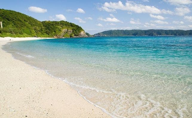 Playa en Okinawa